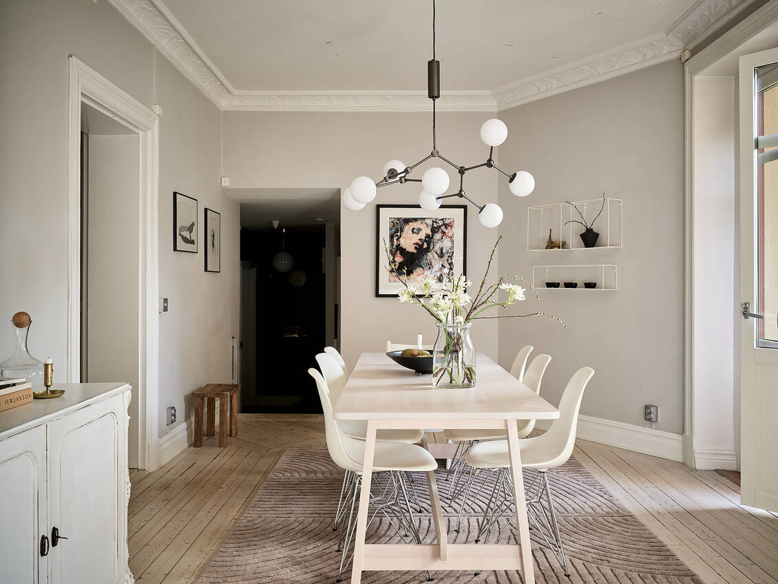 salle à manger appartement suédois décoration contemporaine salle à manger appartement suédois décoration contemporaine