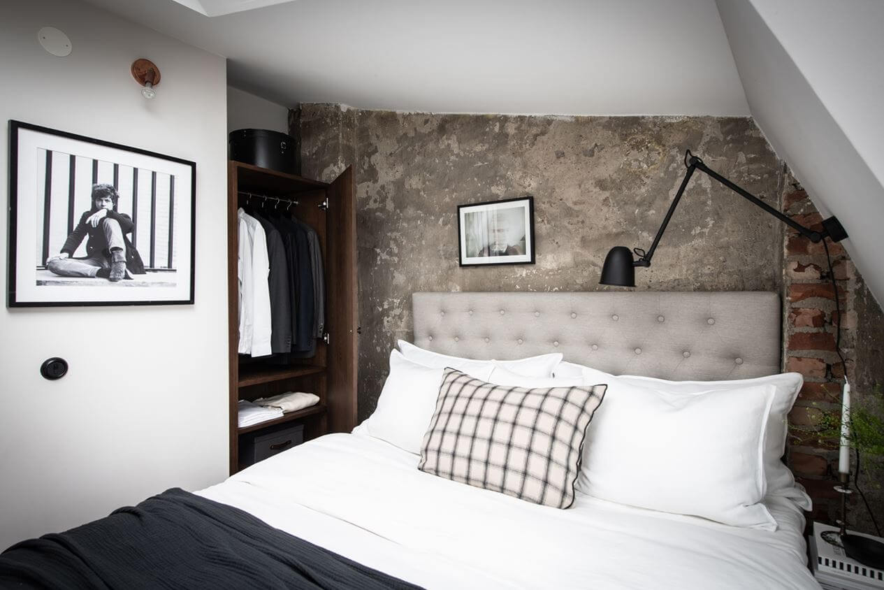 chambre mansardée décoration scandinave