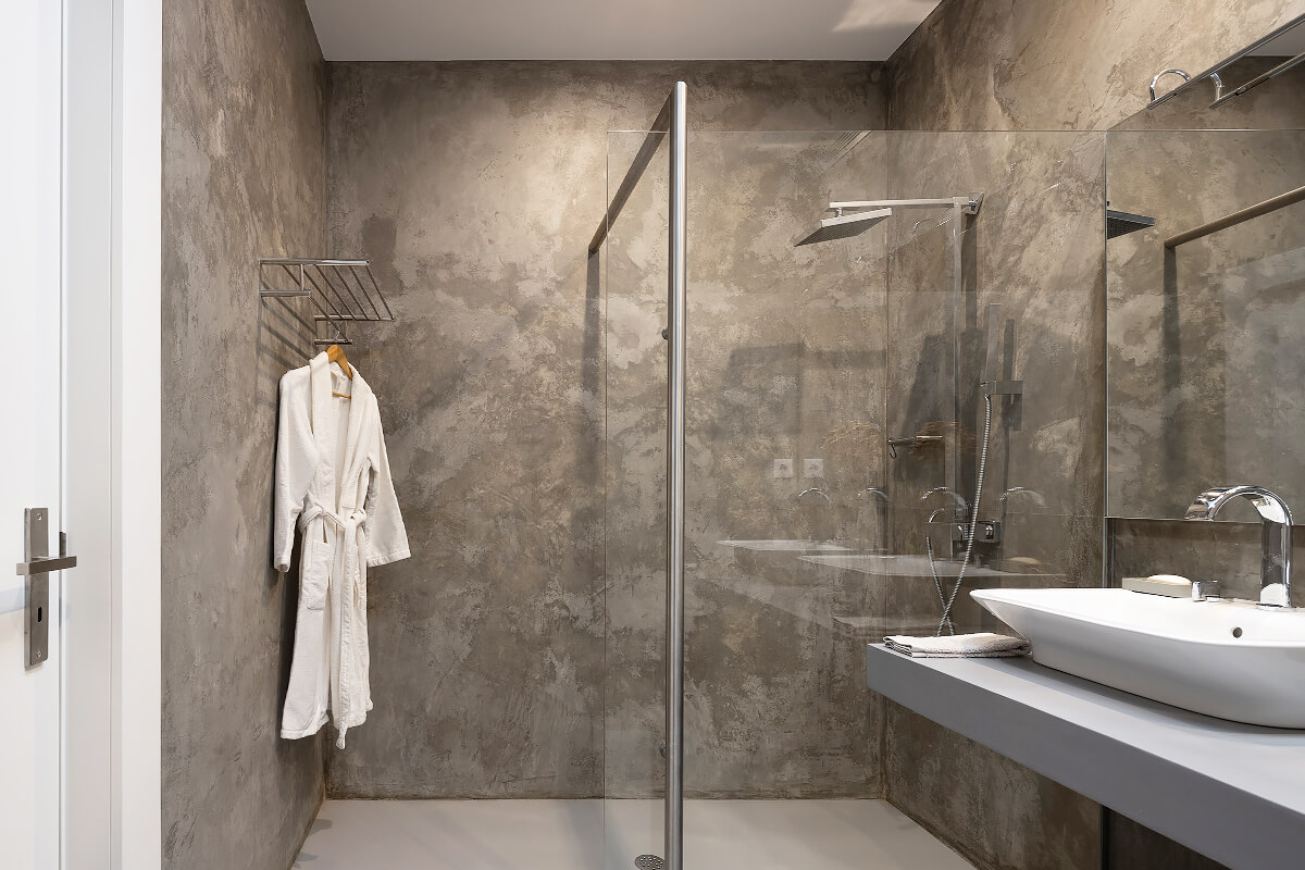 salle de bain design grise salle de bain design grise