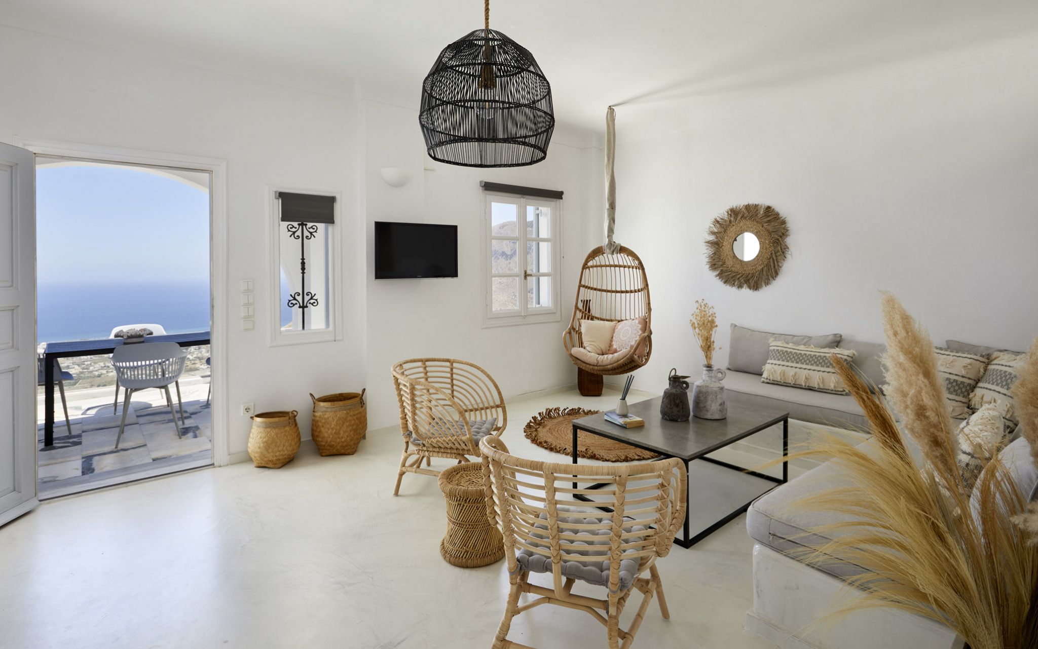 salon décoration naturelle