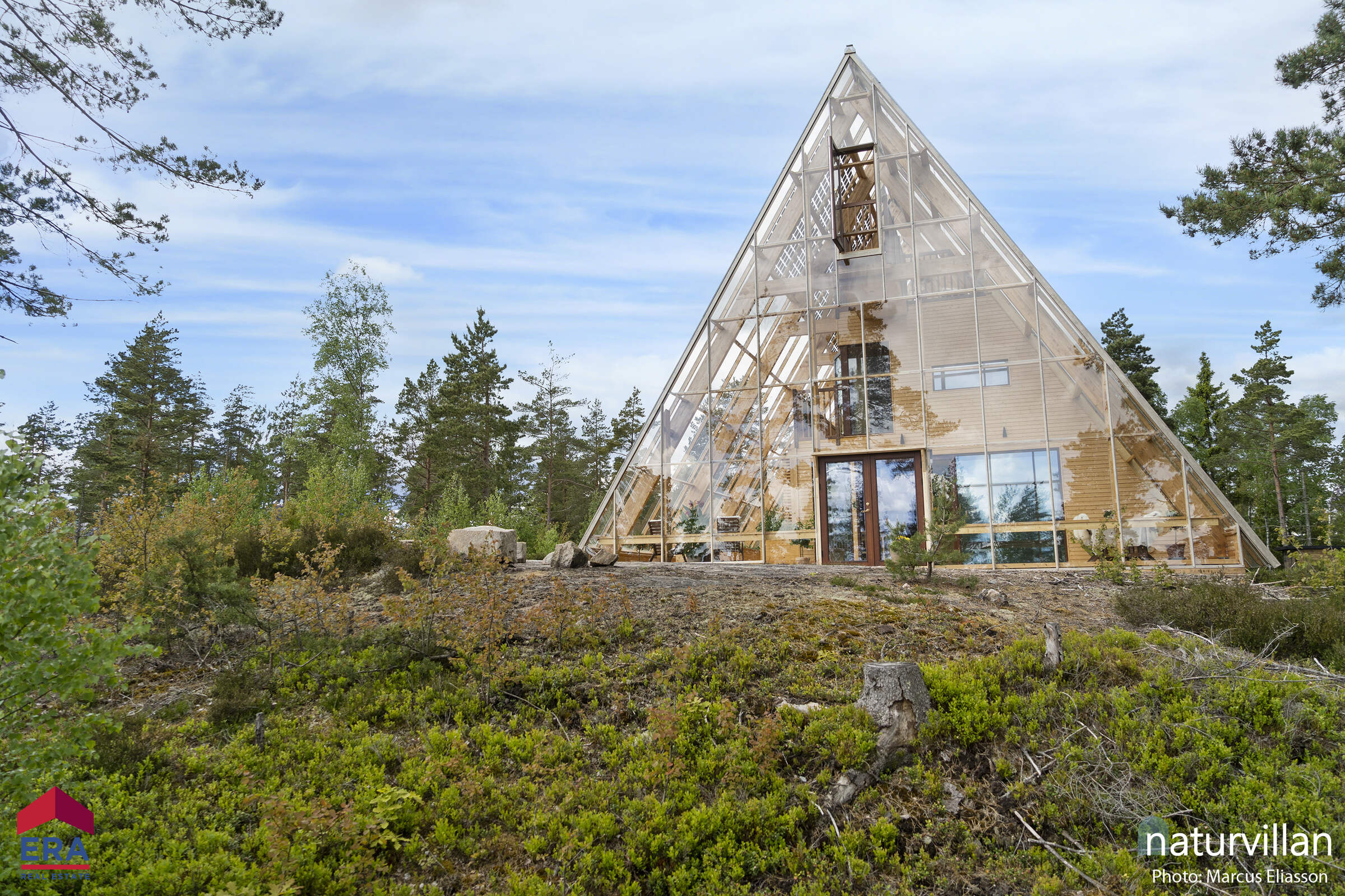 façade maison A-Frame