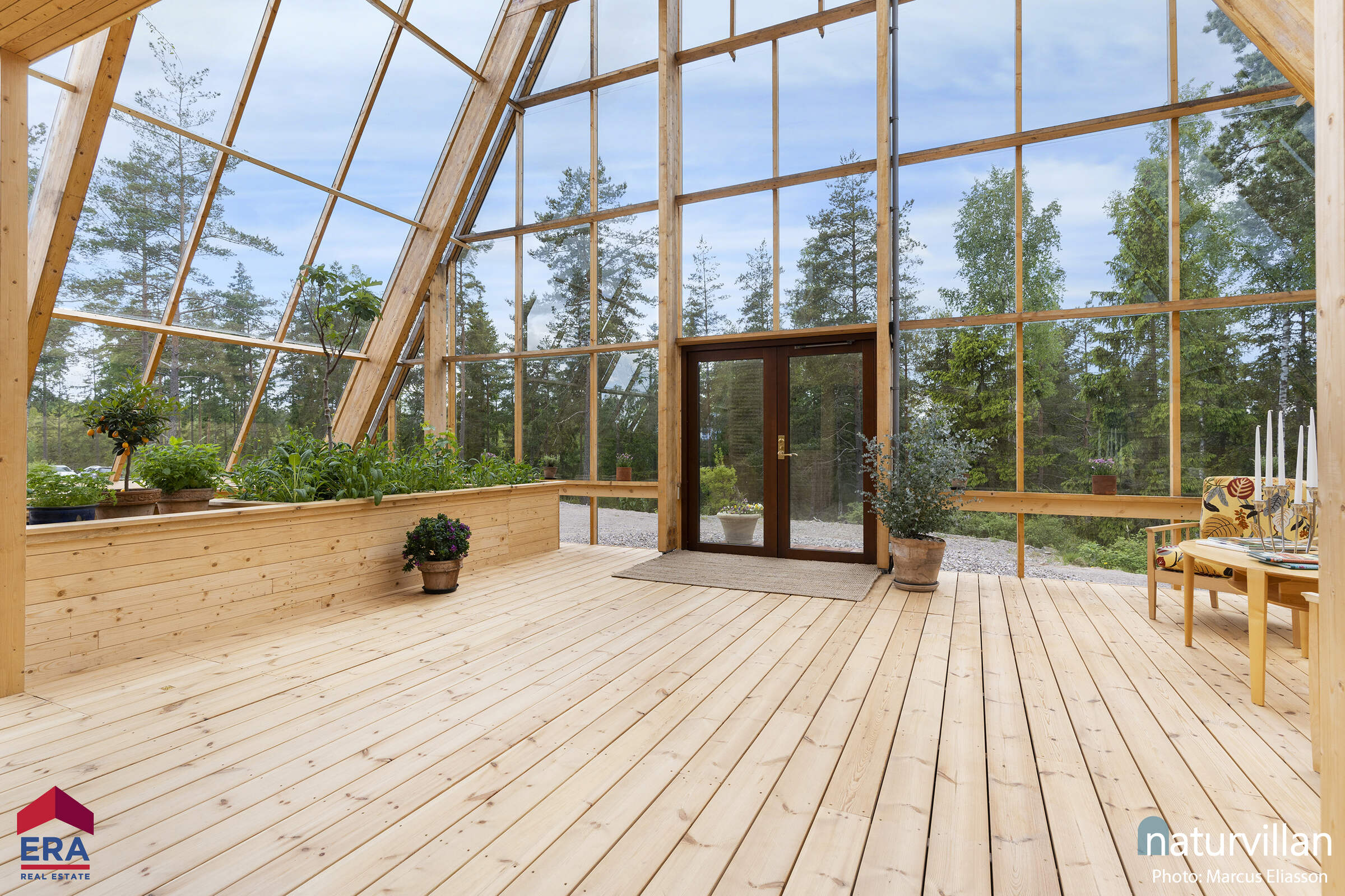 salon maison A-Frame