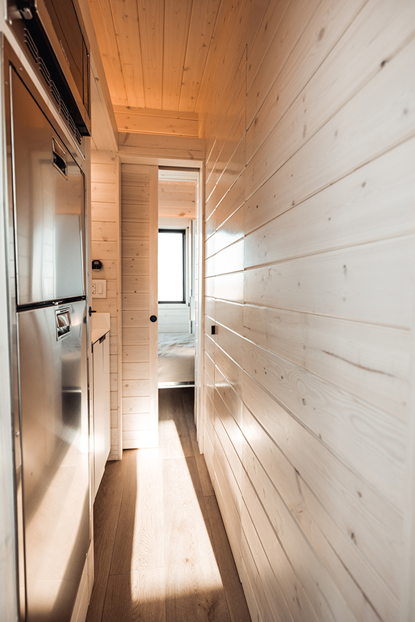 couloir mini maison design 18m2