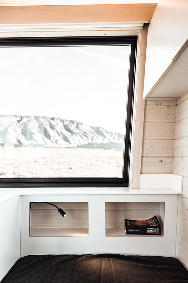 lit escamotable tiny house design 18m2
