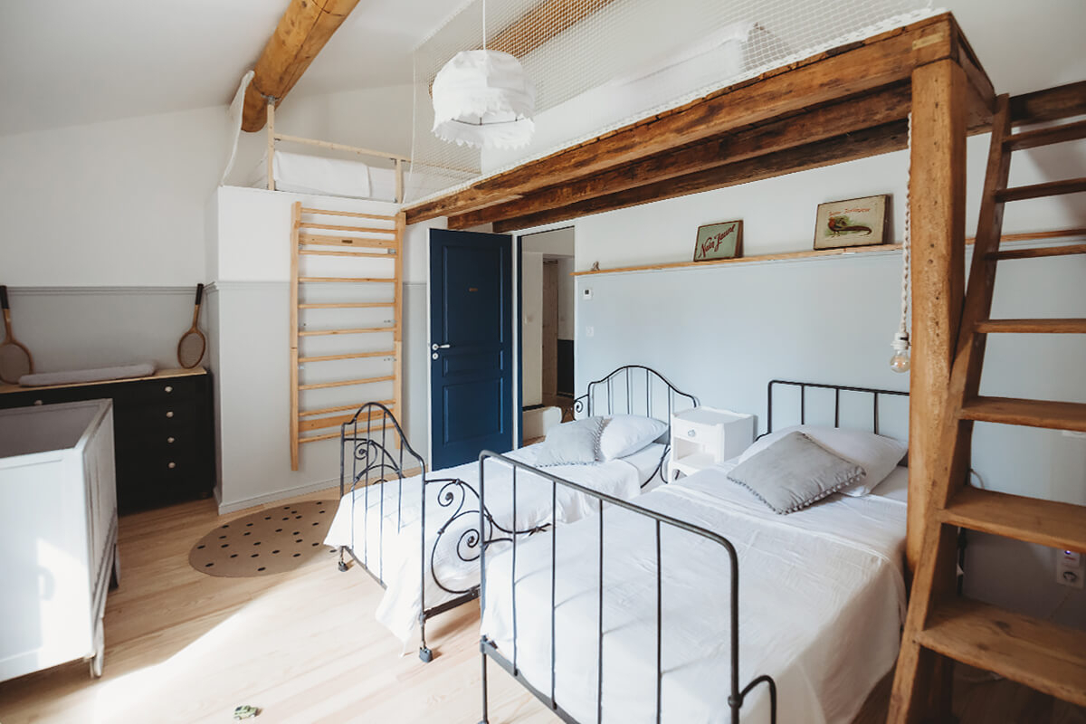 chambre dortoir enfants