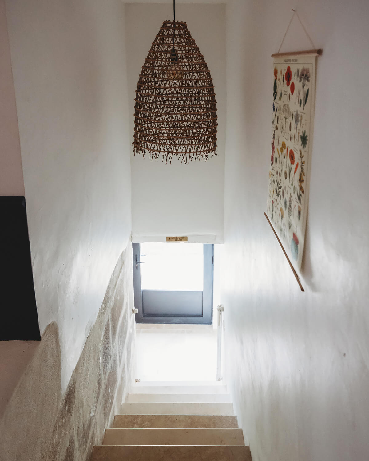 escalier ancien décoration vintage Mas des Écoliers