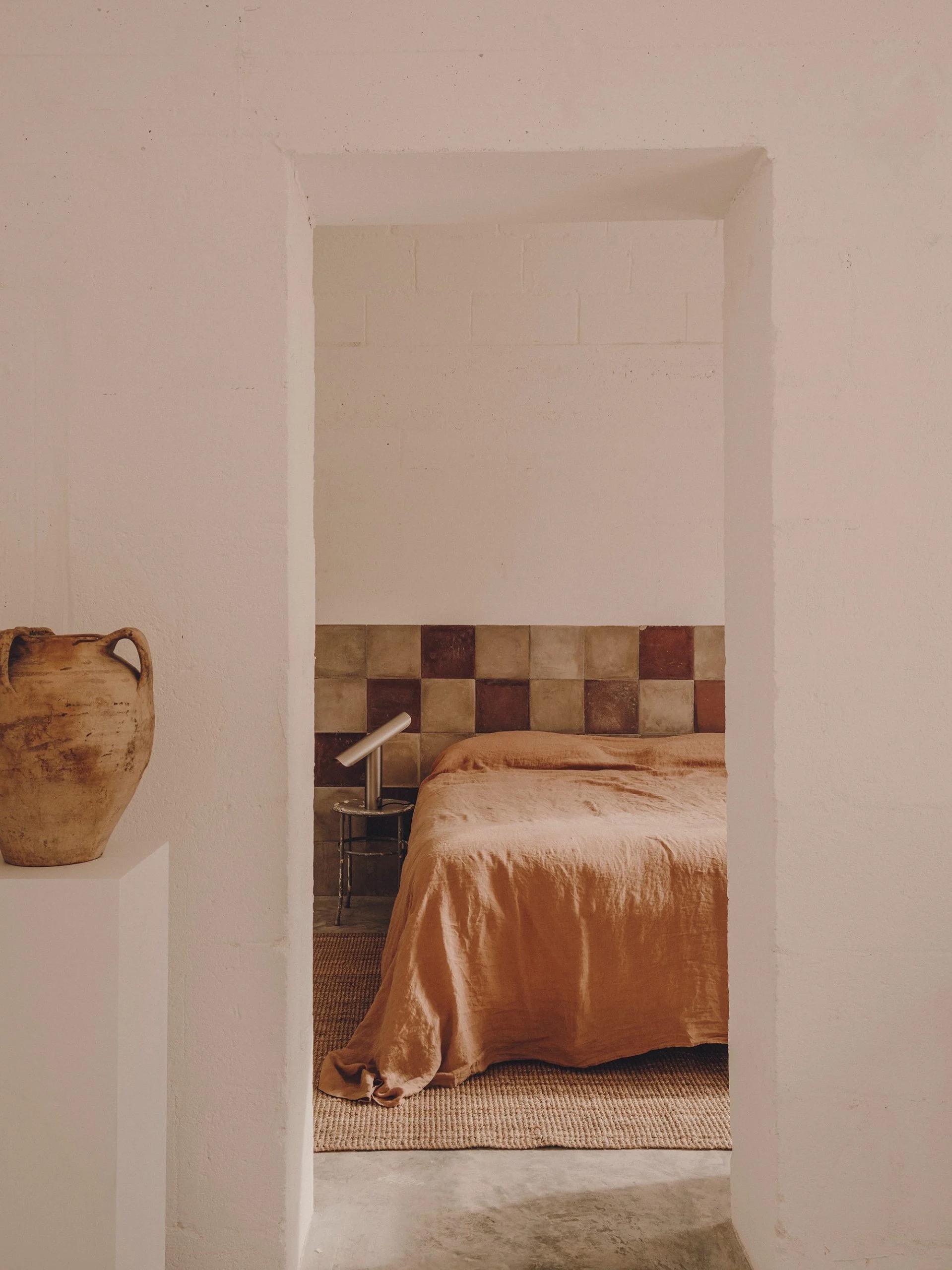 chambre terracotta