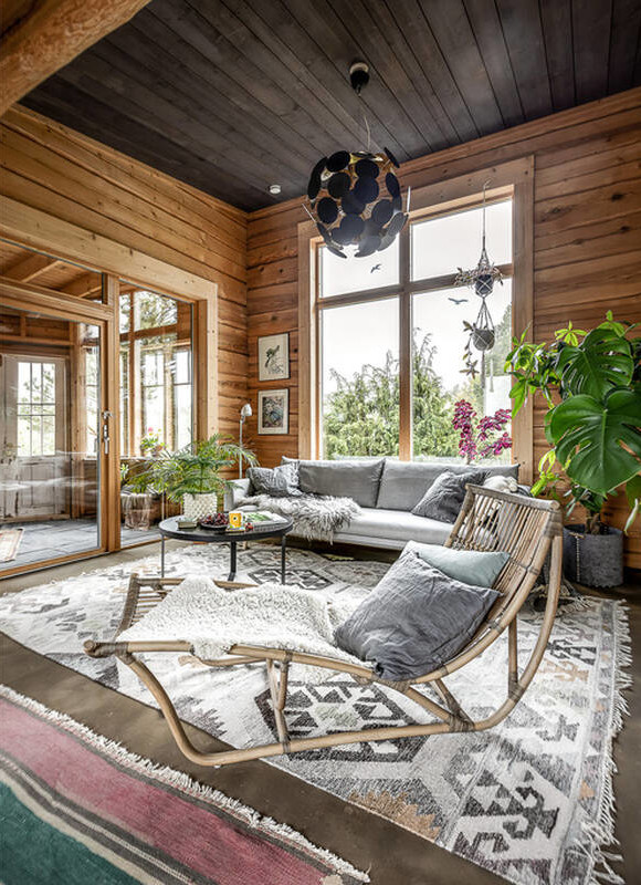 salon maison en bois salon maison en bois