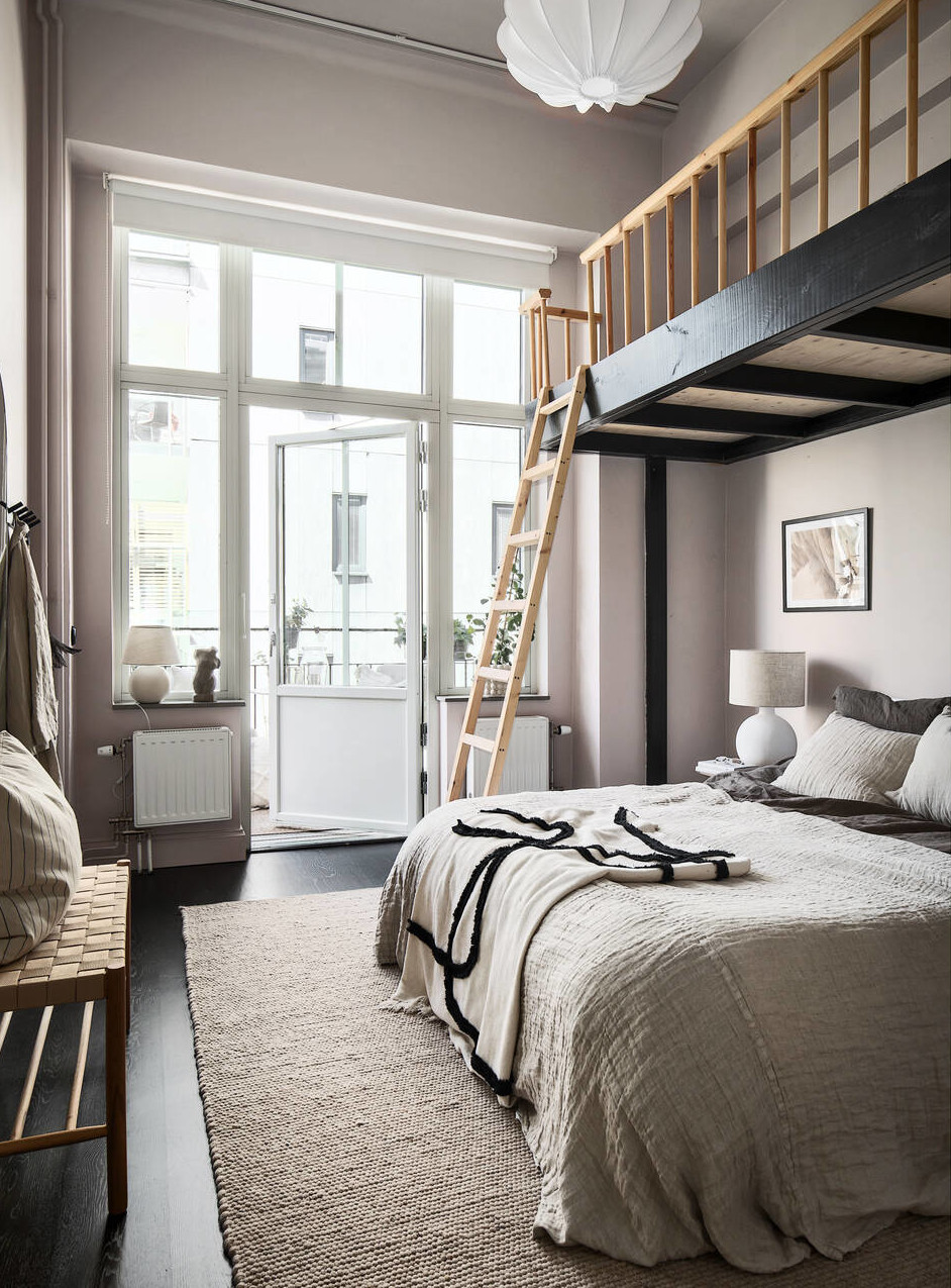 chambre avec mezzanine petit loft