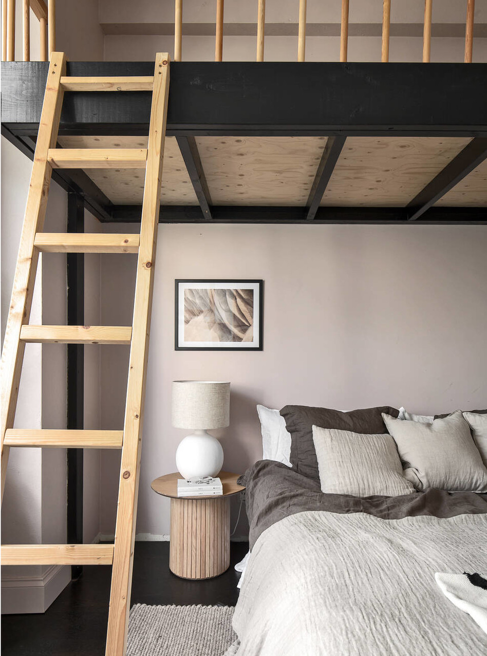chambre avec mezzanine petit loft