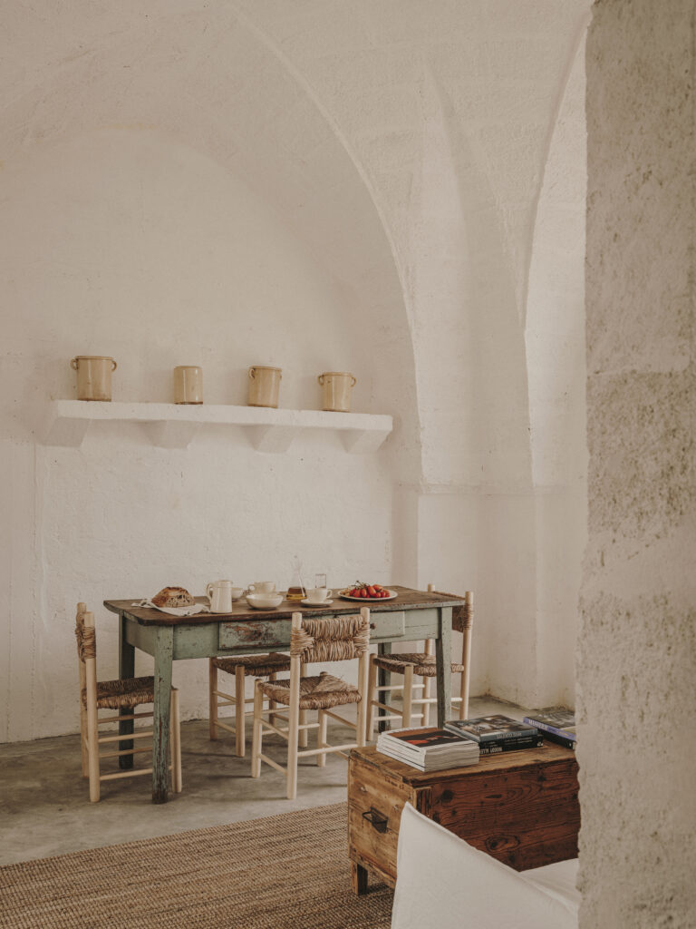 salle à manger décoration rustique chic