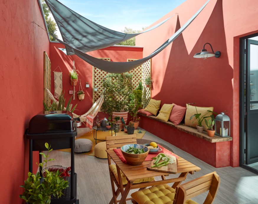 aménagement style terrasse méditerranéenne