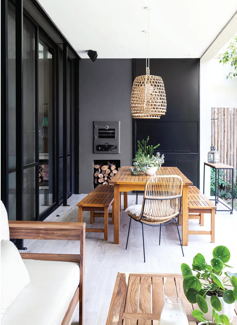 terrasse aménagée avec cuisine d terrasse aménagée avec cuisine d'été