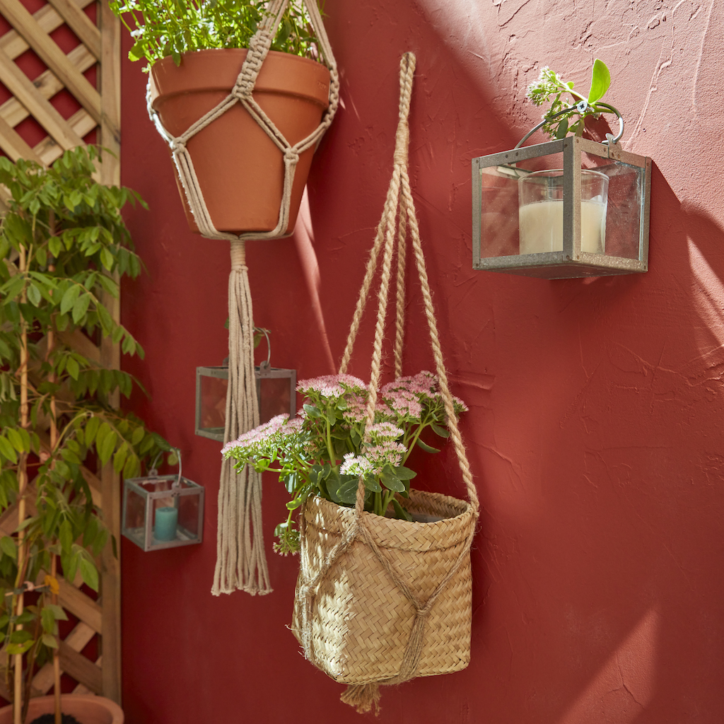 panier porte plantes