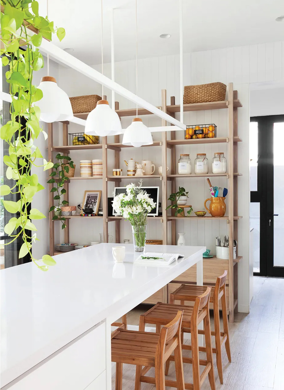cuisine design blanche et bois cuisine design blanche et bois