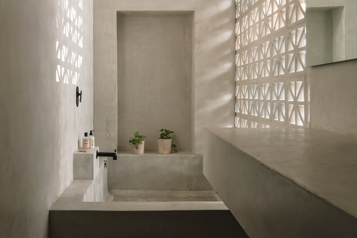 salle de bain maison contemporaine