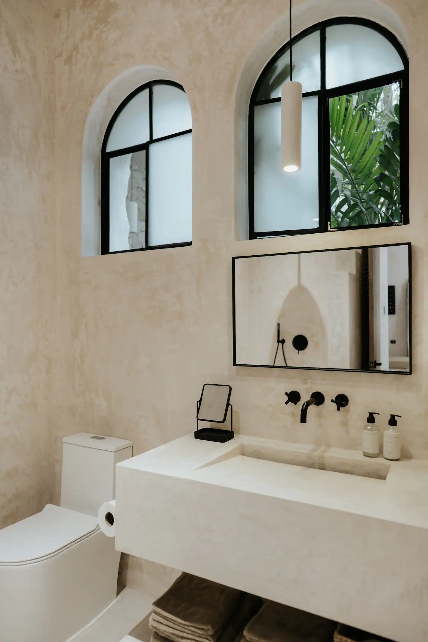 salle de bain murs enduits salle de bain murs enduits