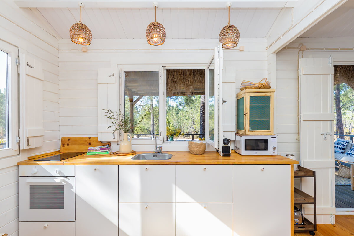 cuisine blanche et bois cottage cuisine blanche et bois cottage