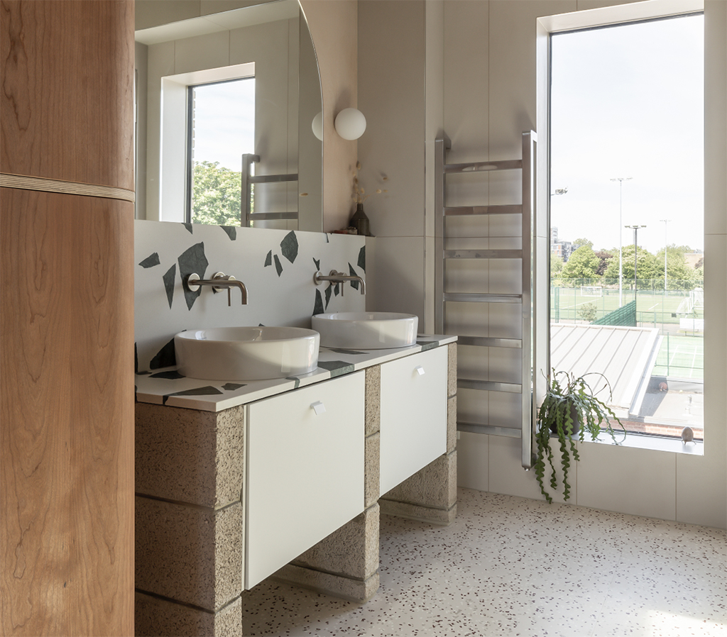 salle de bain décoration design et vintage