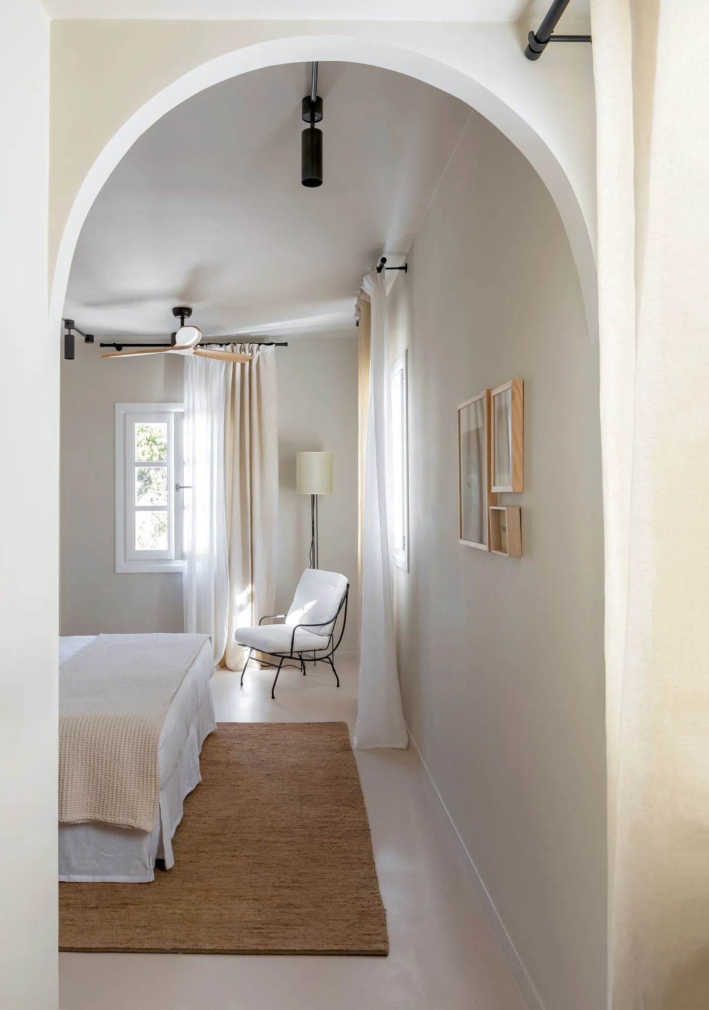 chambre avec arche