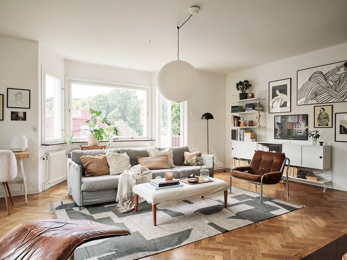 salon décoration scandinave