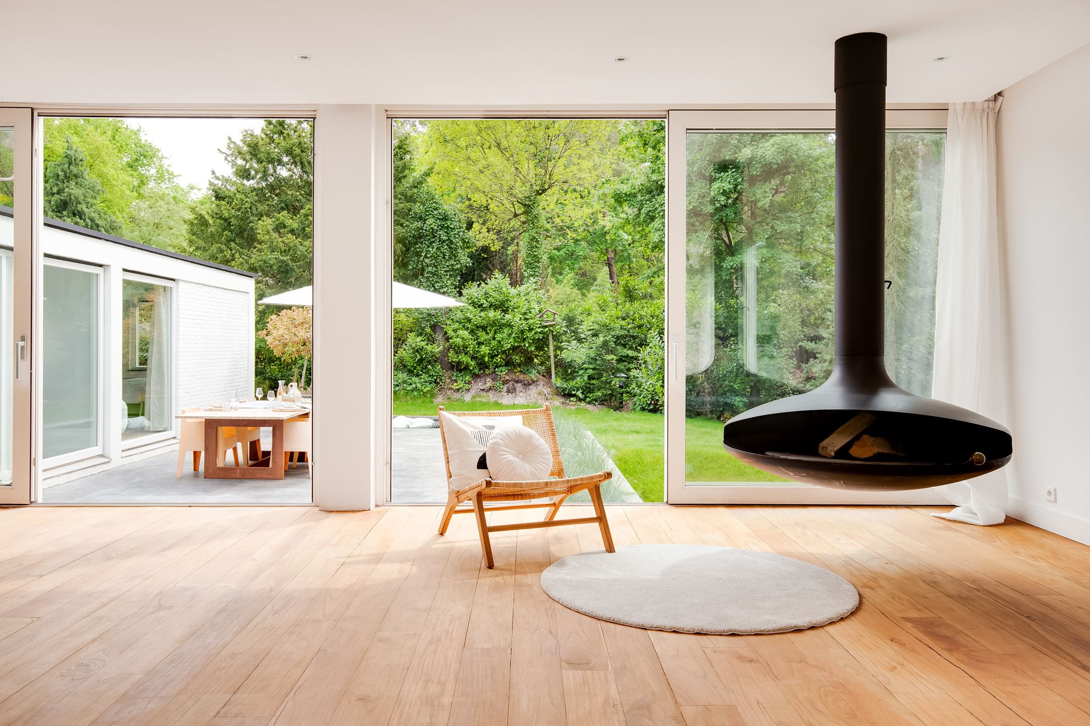salon avec Gyrofocus maison contemporaine salon avec Gyrofocus maison contemporaine