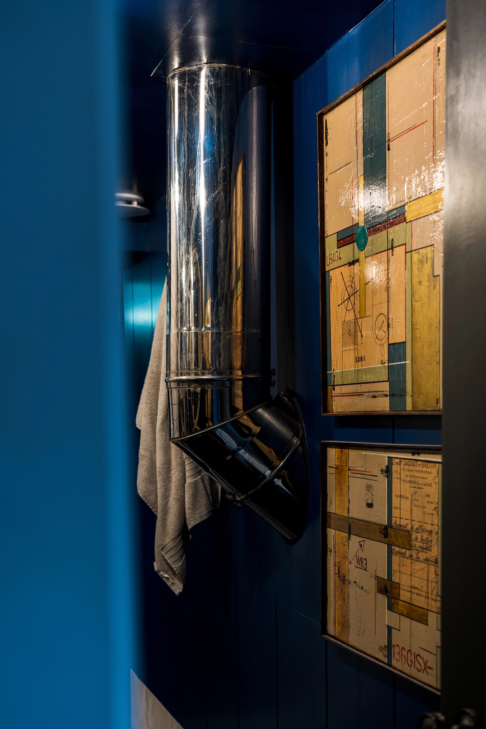 salle de bain bleue salle de bain bleue