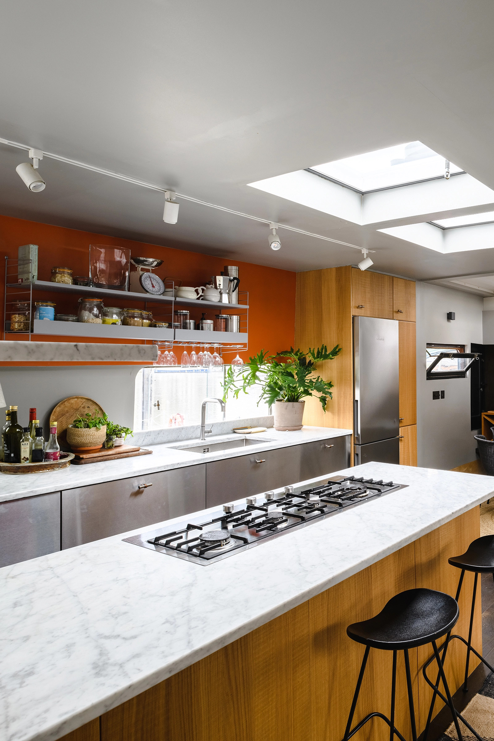 cuisine inox et bois cuisine inox et bois