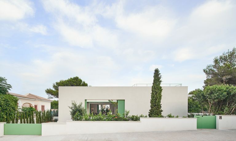 façade maison d'architecte Majorque