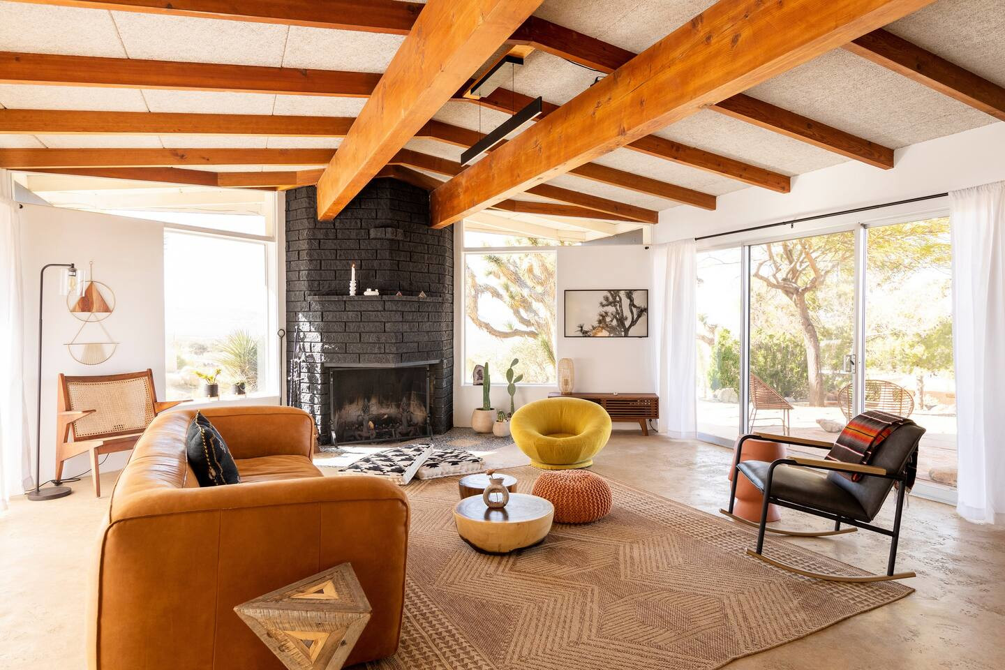 salon maison Joshua Tree