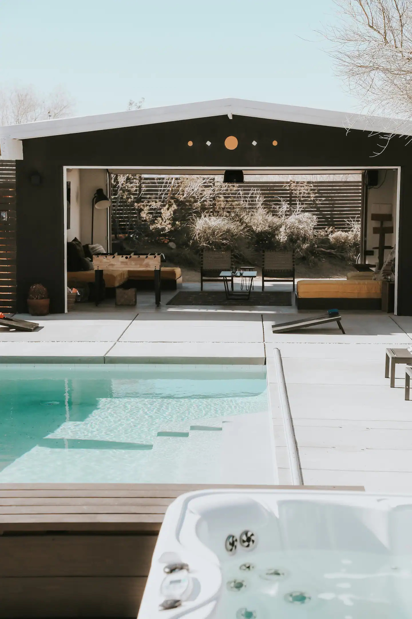 pool house