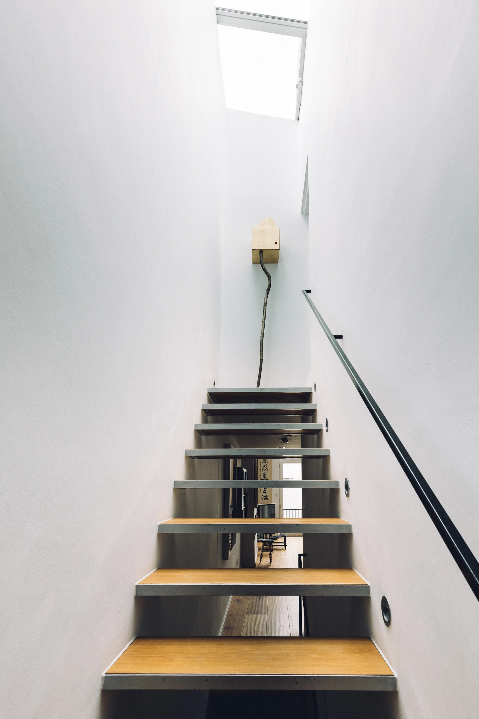 escalier bois maison contemporaine escalier bois maison contemporaine