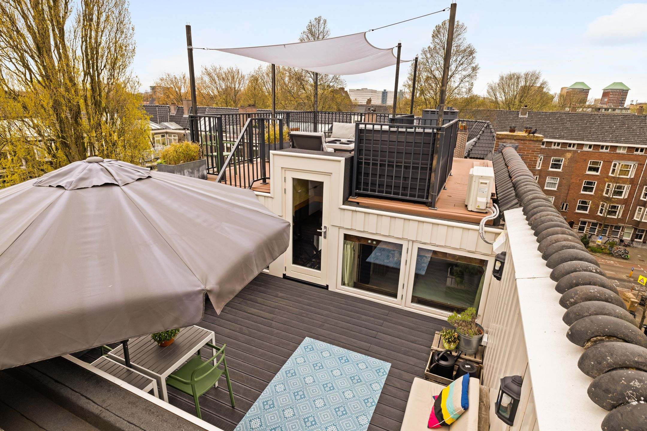 terrasse sur le toit loft Amsterdam terrasse sur le toit loft Amsterdam