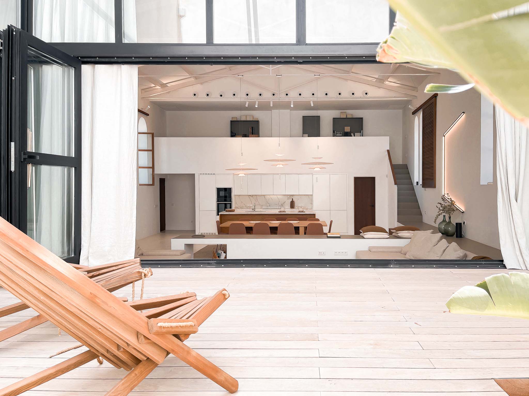 terrasse maison rénovée