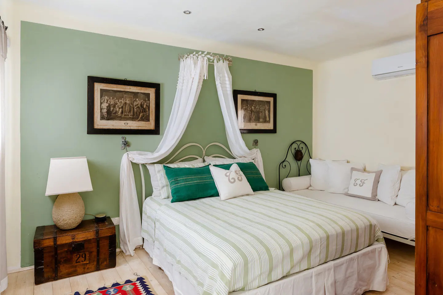 chambre rustique mur vert chambre rustique mur vert