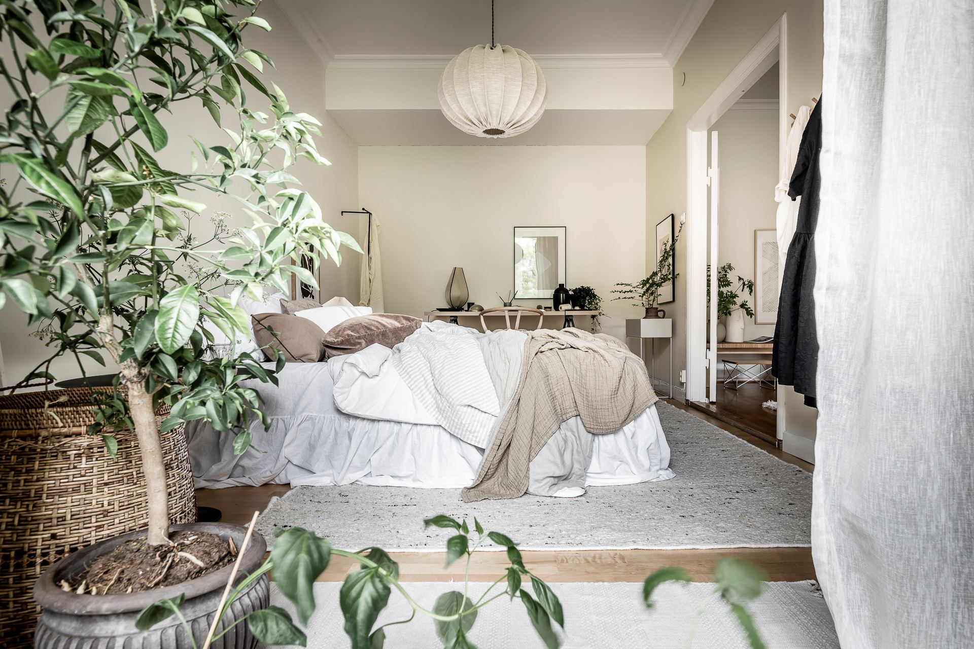 chambre décoration naturelle