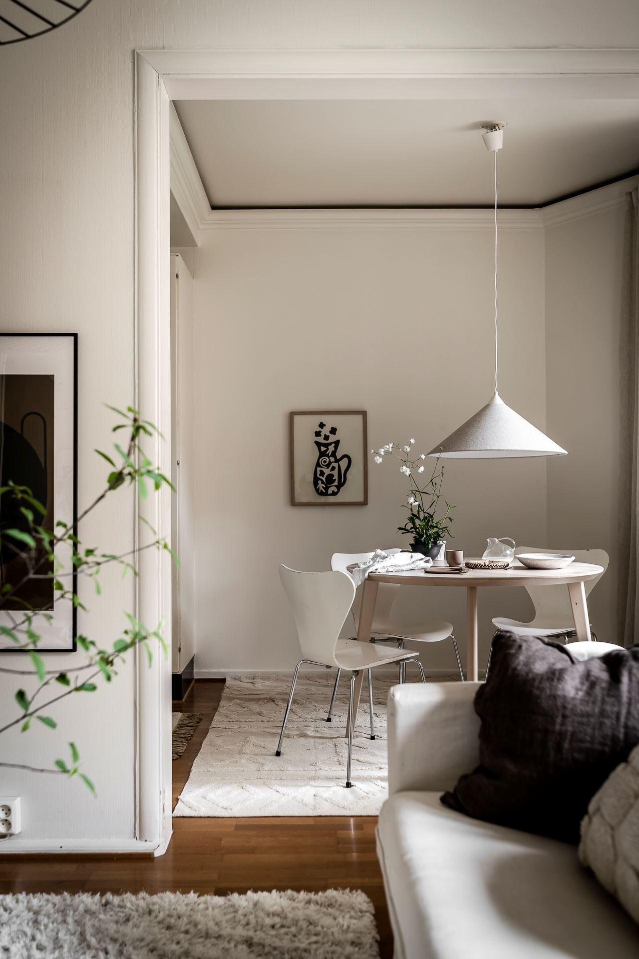 salle à manger décoration contemporaine