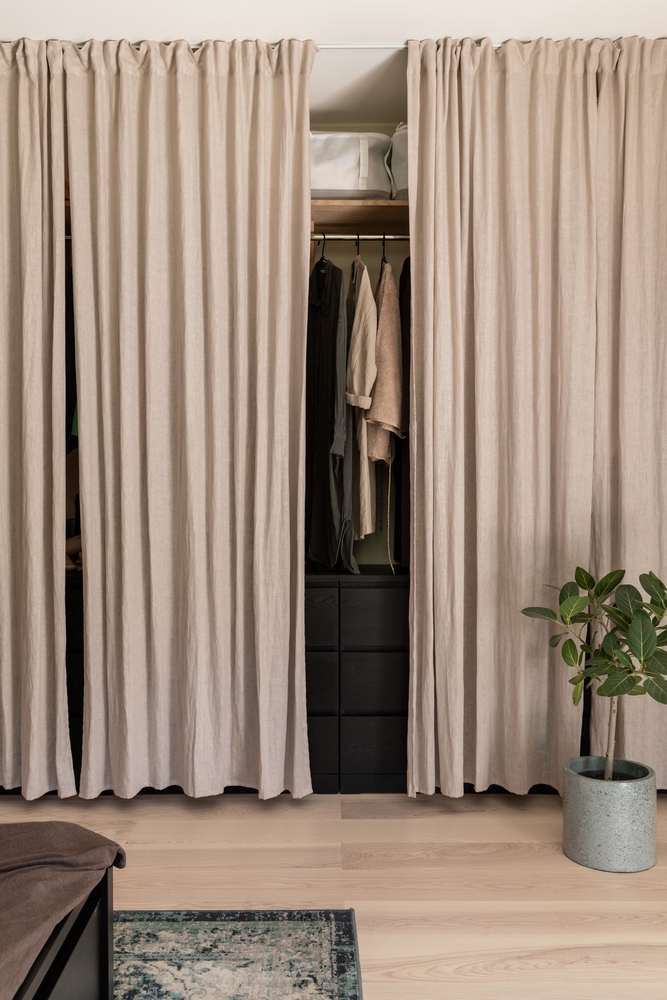 dressing avec rideau dressing avec rideau