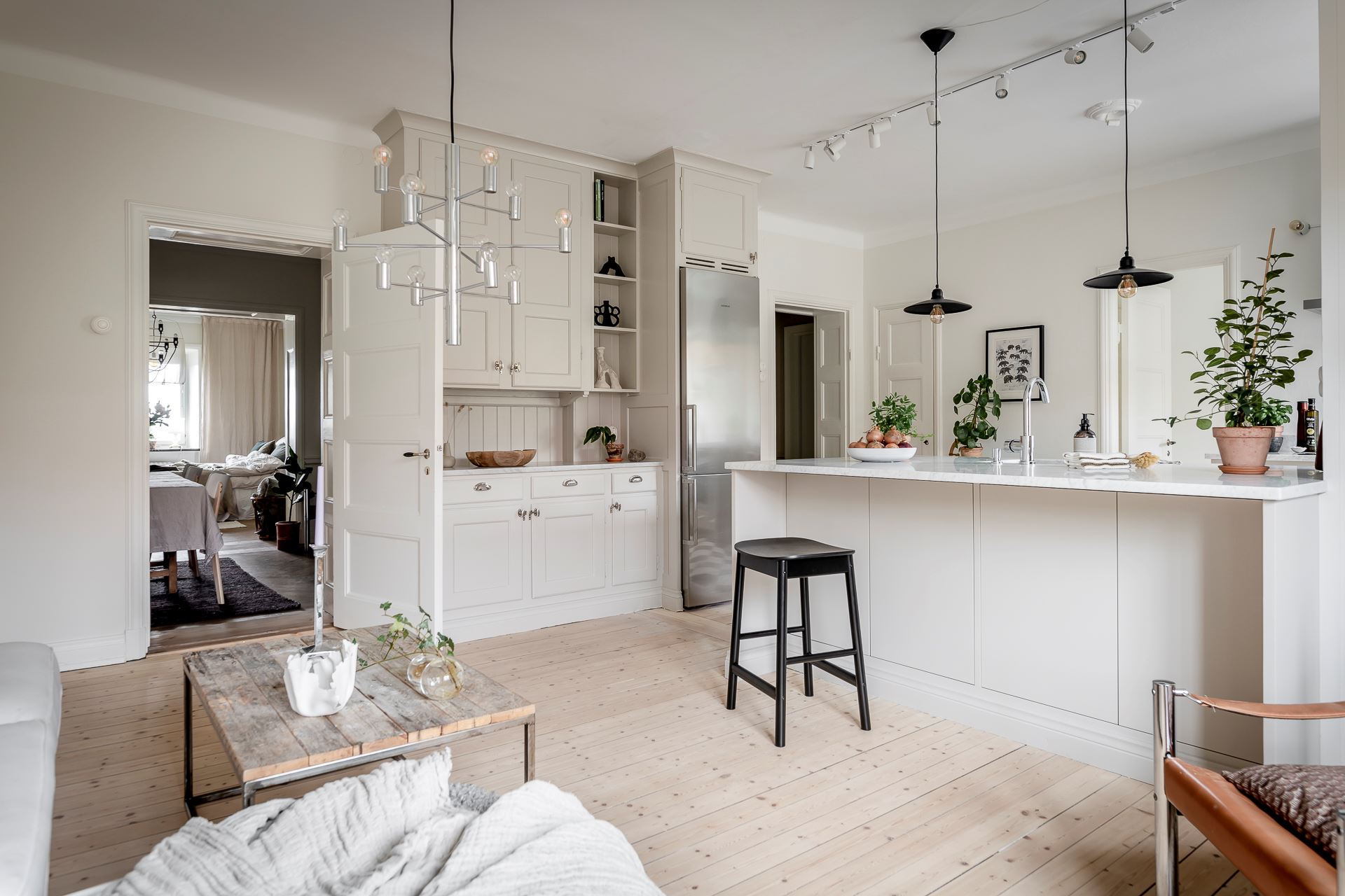 cuisine ouverte sur salon