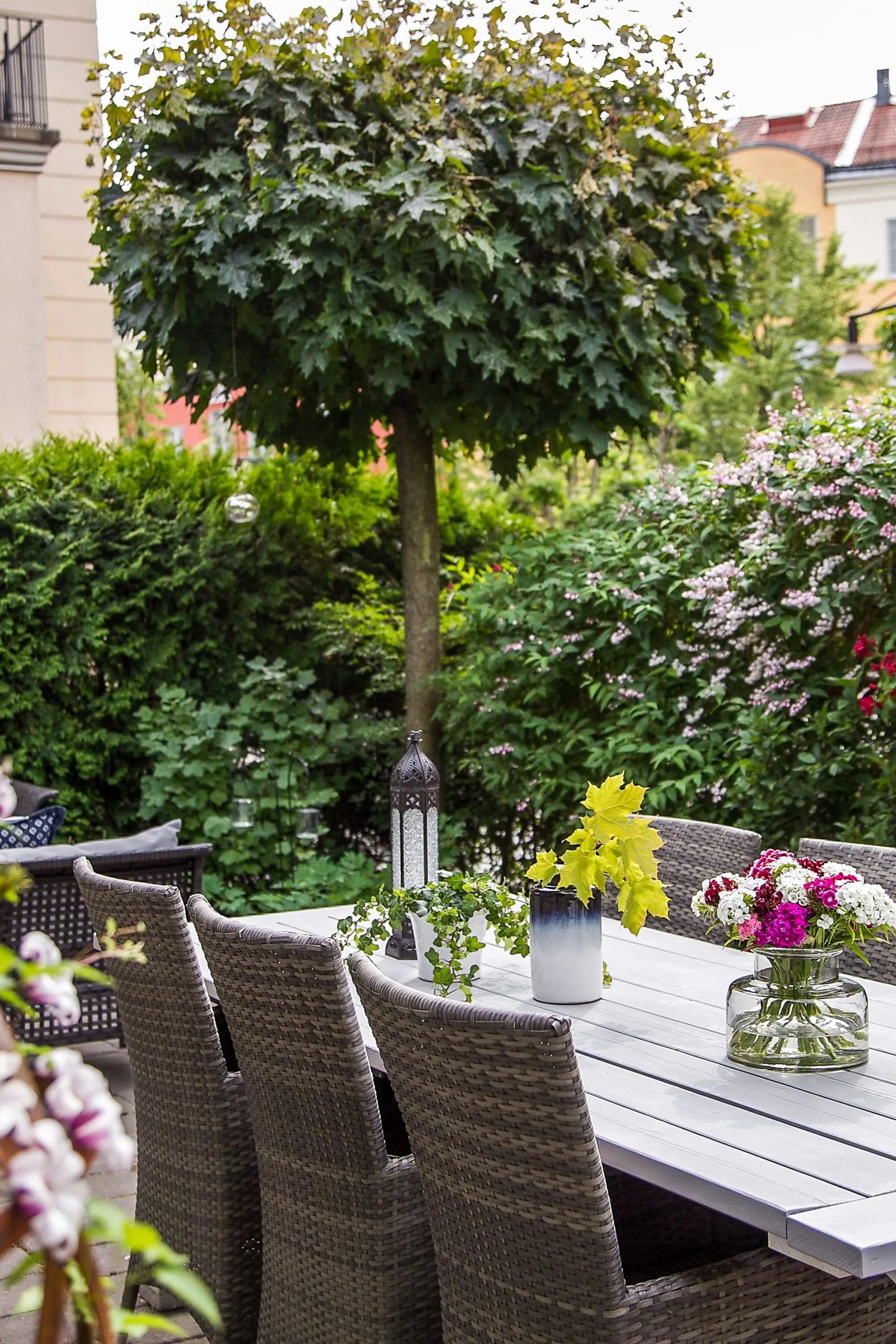jardin aménagé avec terrasse jardin aménagé avec terrasse