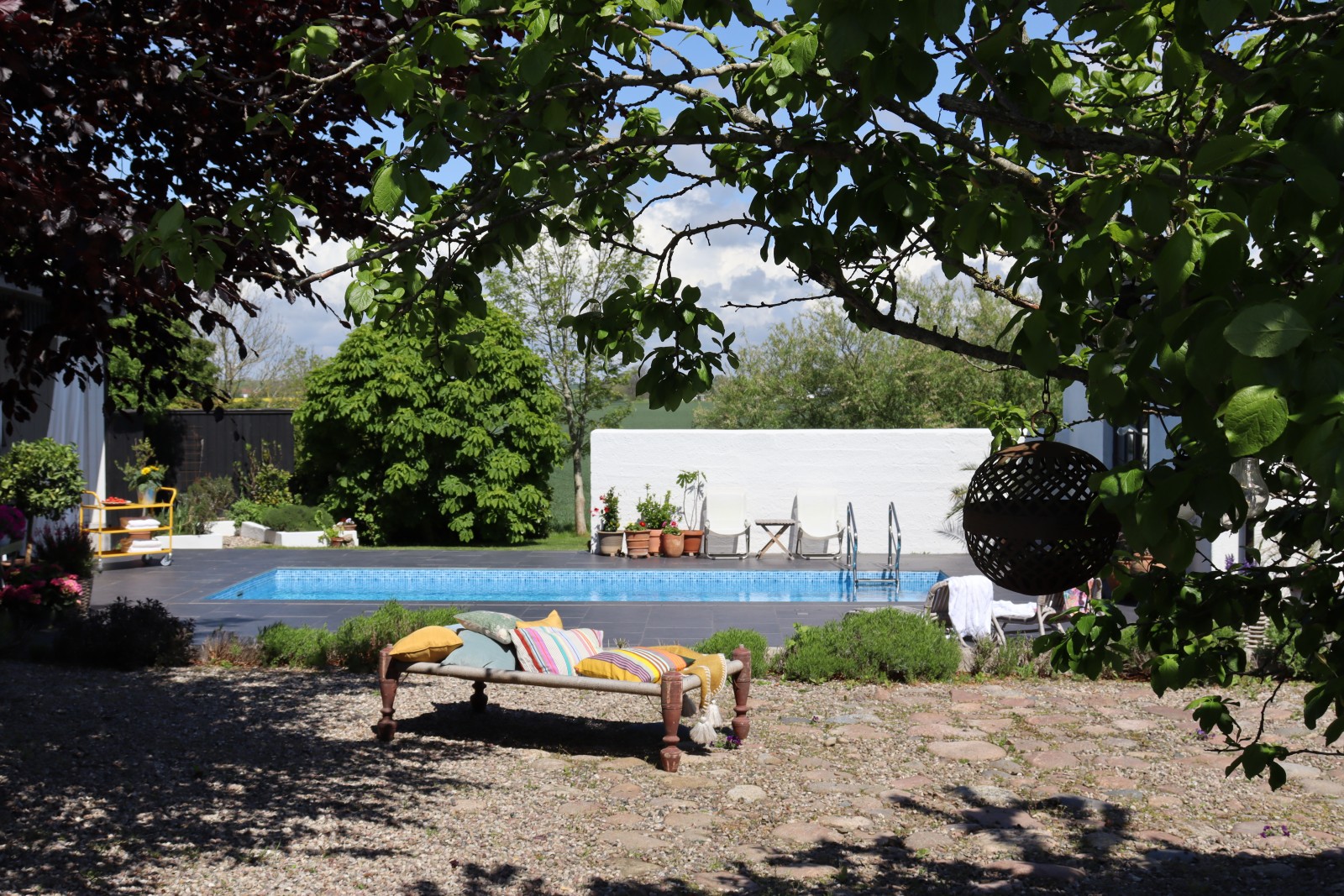 terrasse avec piscine