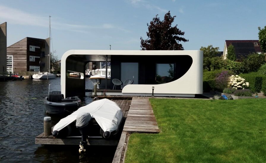 mini maison 45m2 flottante Tiny Floats
