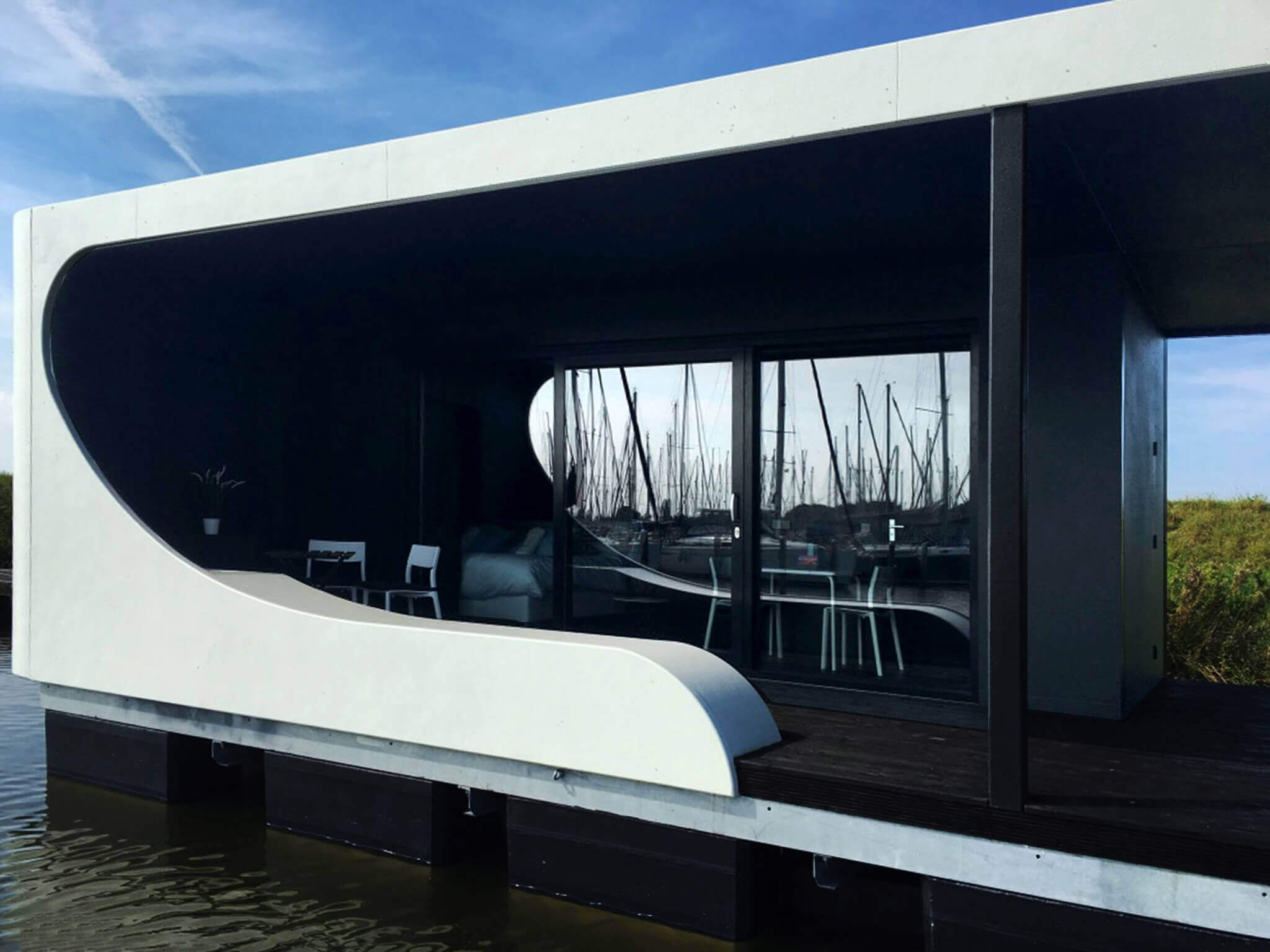 mini maison 45m2 flottante Tiny Floats