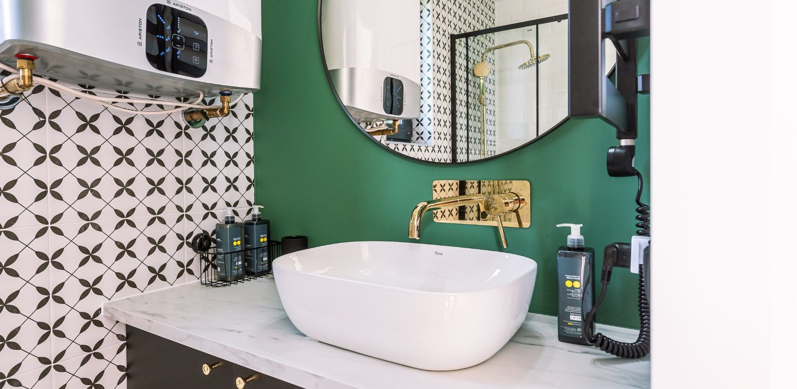 salle de bain mur vert salle de bain mur vert