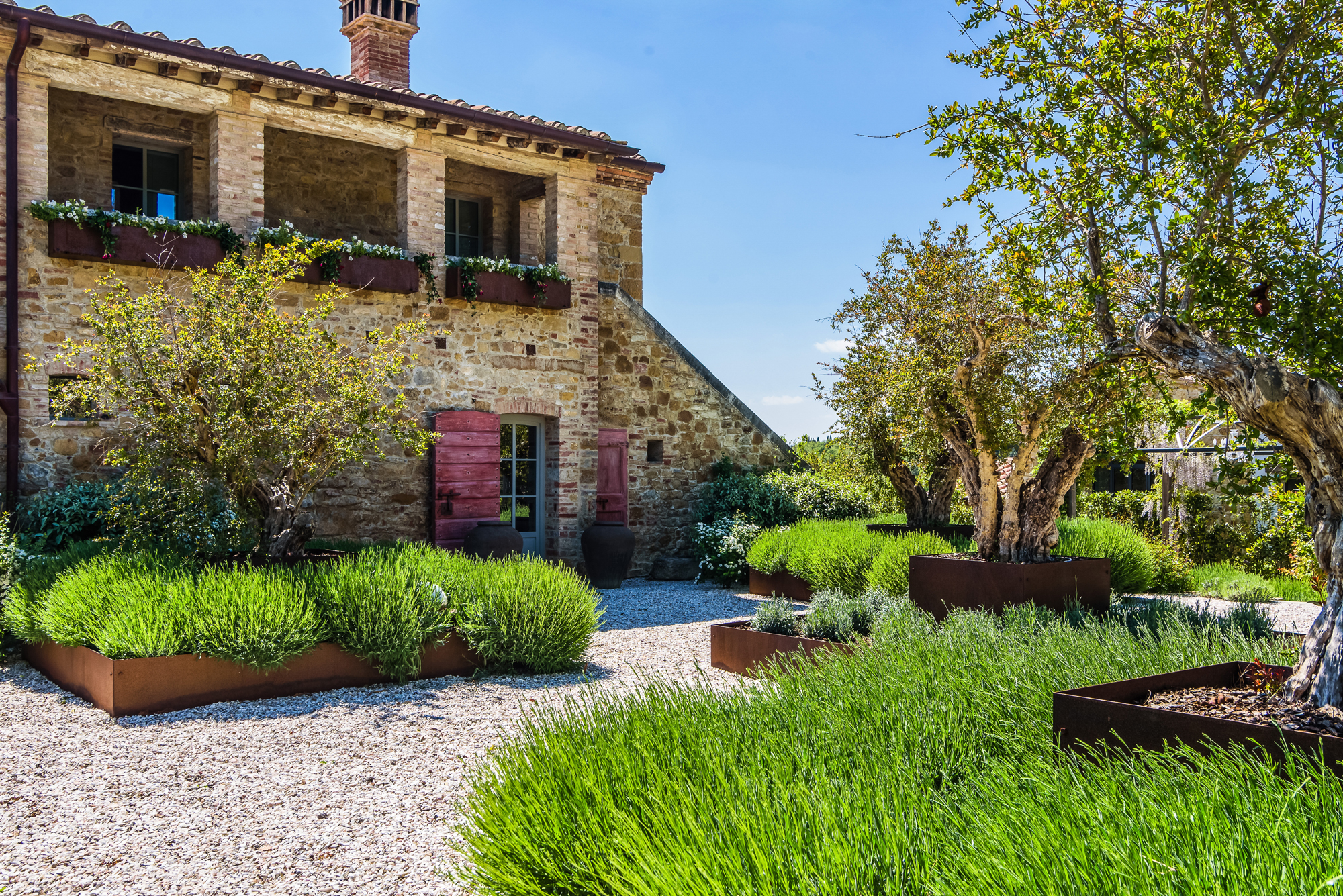 maison en pierres Toscane