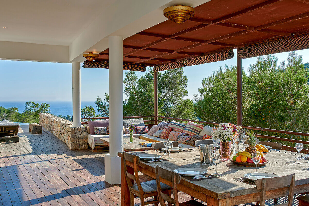 terrasse maison contemporaine avec piscine Ibiza terrasse maison contemporaine avec piscine Ibiza