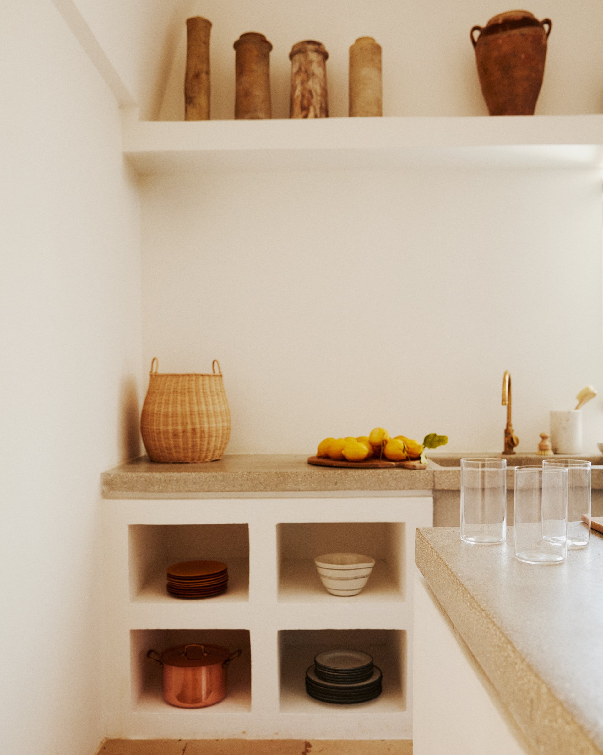 cuisine maison rénovée Pouilles