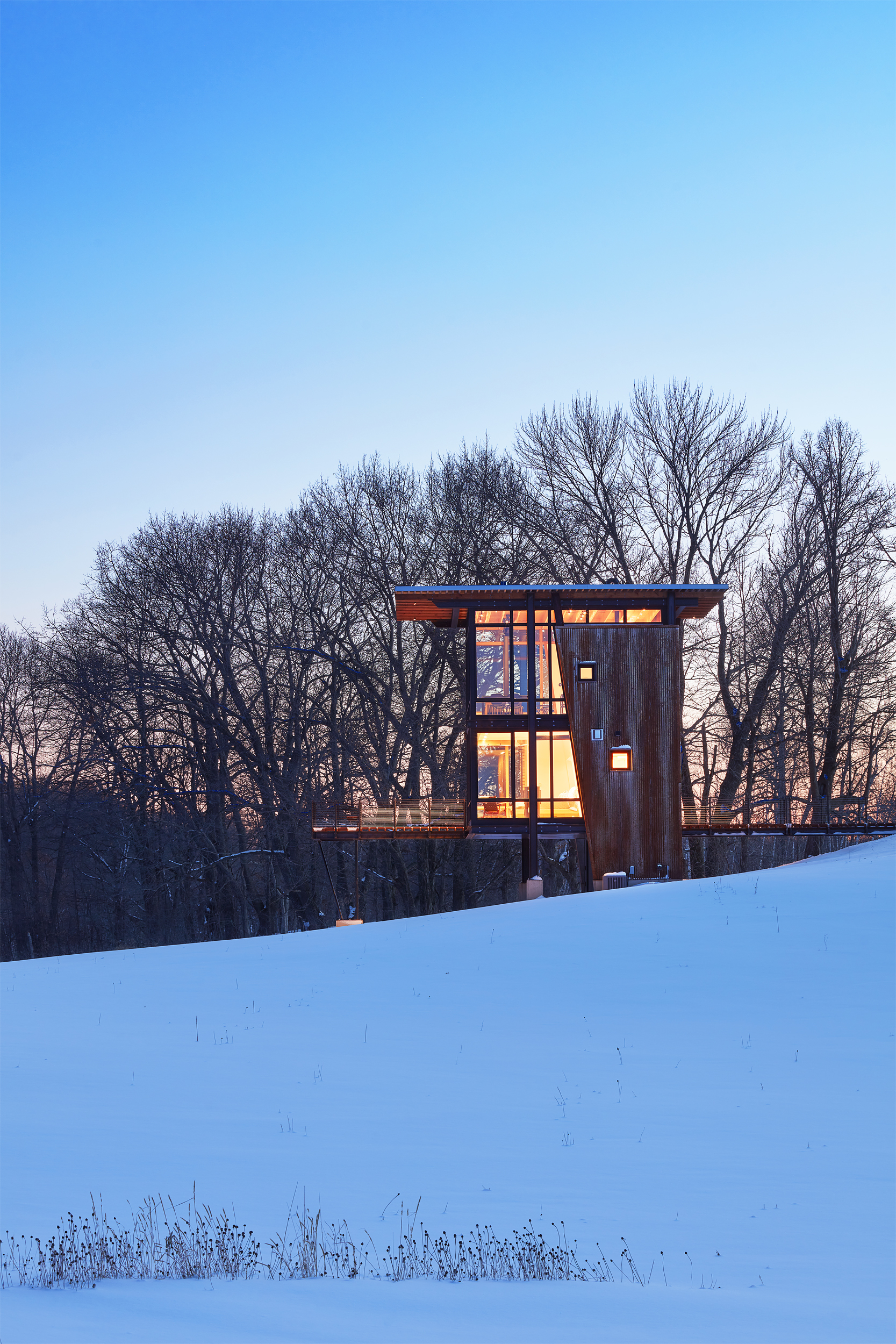 maison architecte en verre