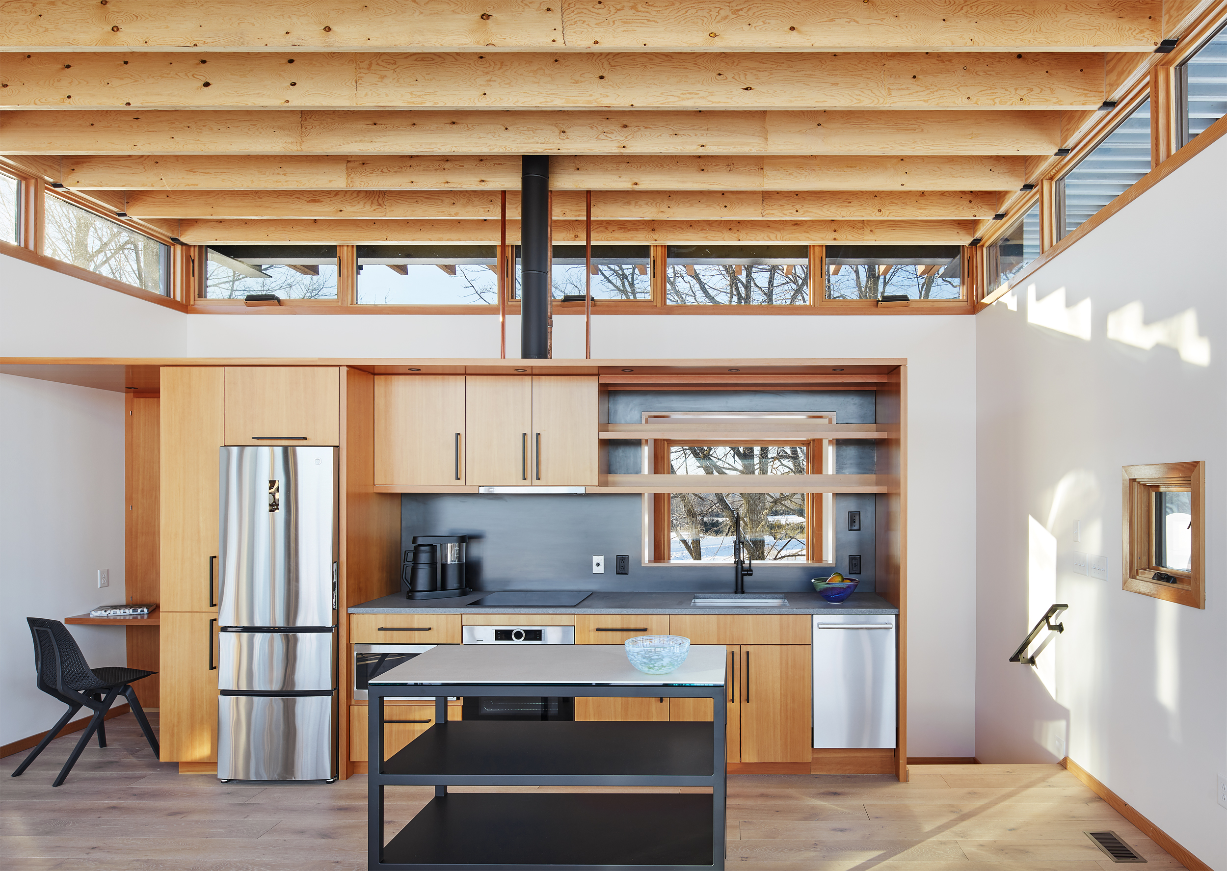 cuisine design en bois