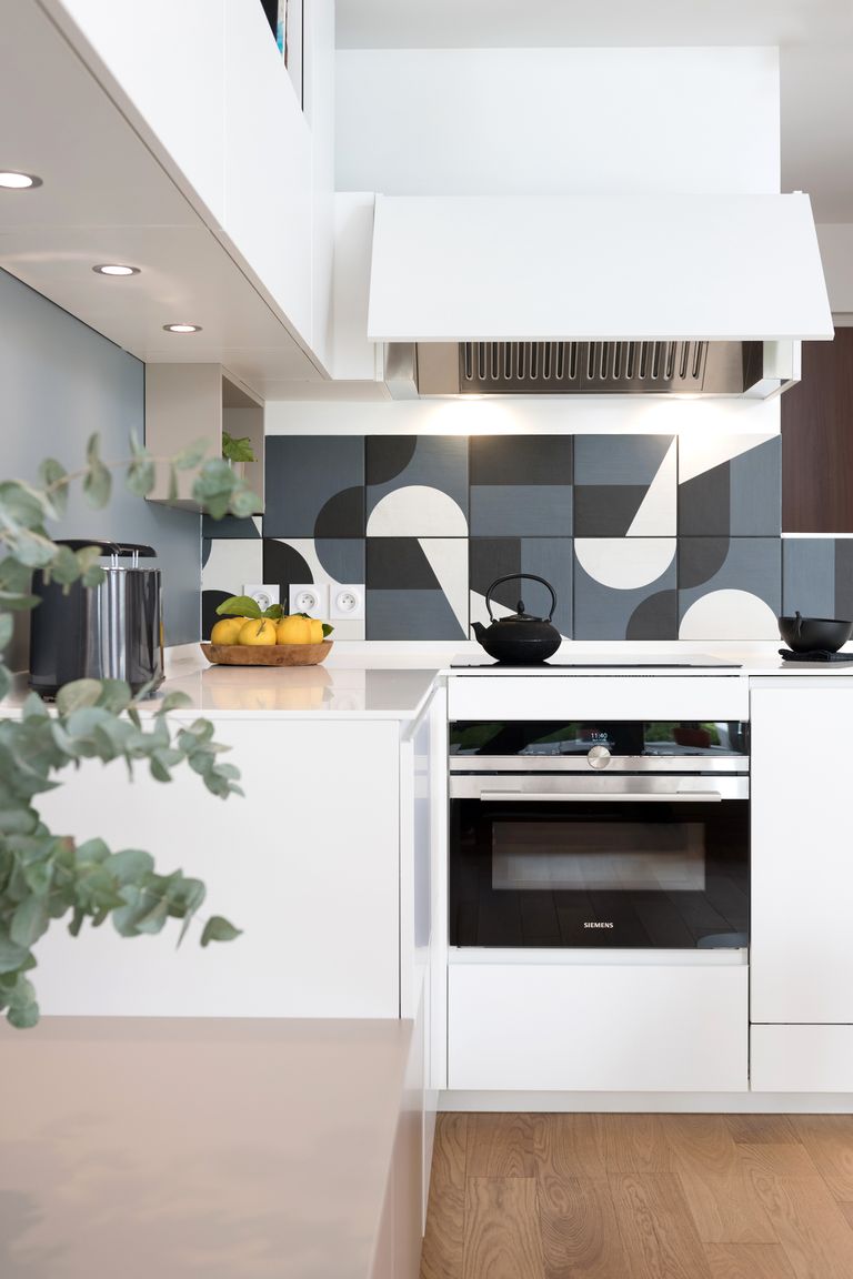 cuisine blanche studio décoration design